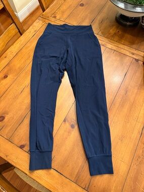 Navy Blue High-Waist Jogger Leggings Lululemon